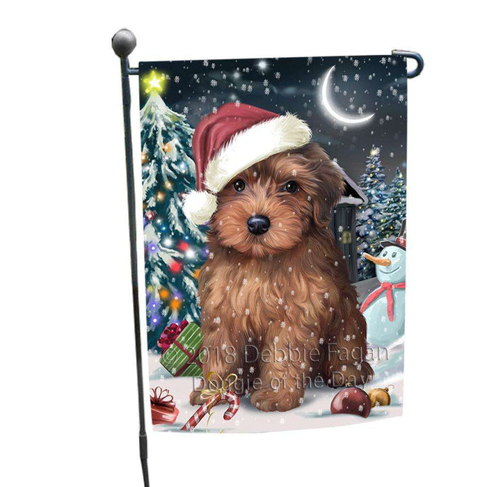 Have a Holly Jolly Yorkipoo Dog Christmas  Garden Flag GFLG51692