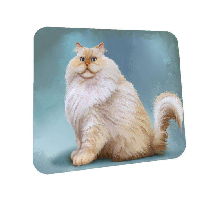 Himalayan Cat Coasters Set of 4