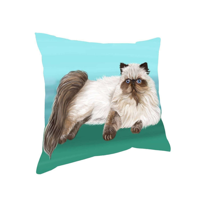 Himalayan Cat Throw Pillow