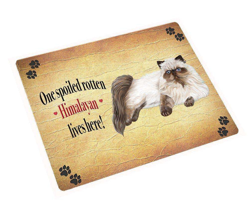 Himalayan Spoiled Rotten Cat Large Refrigerator / Dishwasher Magnet 11.5" x 17.6"