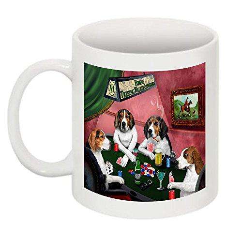 Home of Treeing Walker Coonhounds 4 Dogs Playing Mug