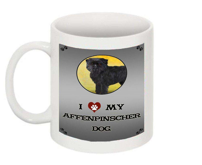 I Love My Affenpinscher Dog Mug