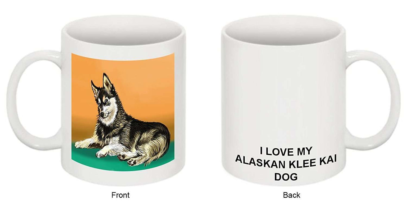 I love My Alaskan Klee Kai Dog Mug