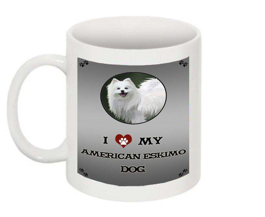 I Love My American Eskimo Dog Mug