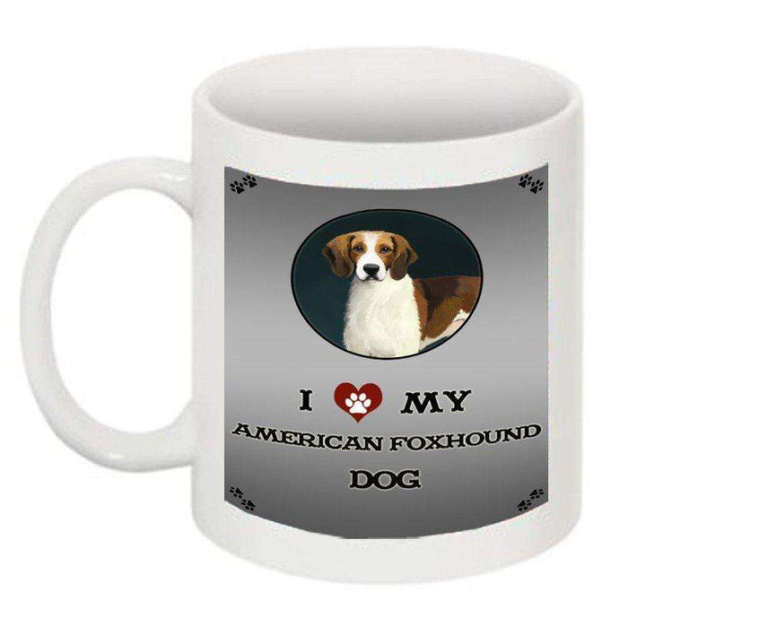 I Love My American Foxhound Dog Mug