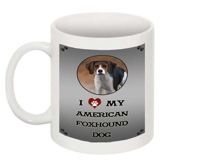 I Love My American Foxhound Dog Mug