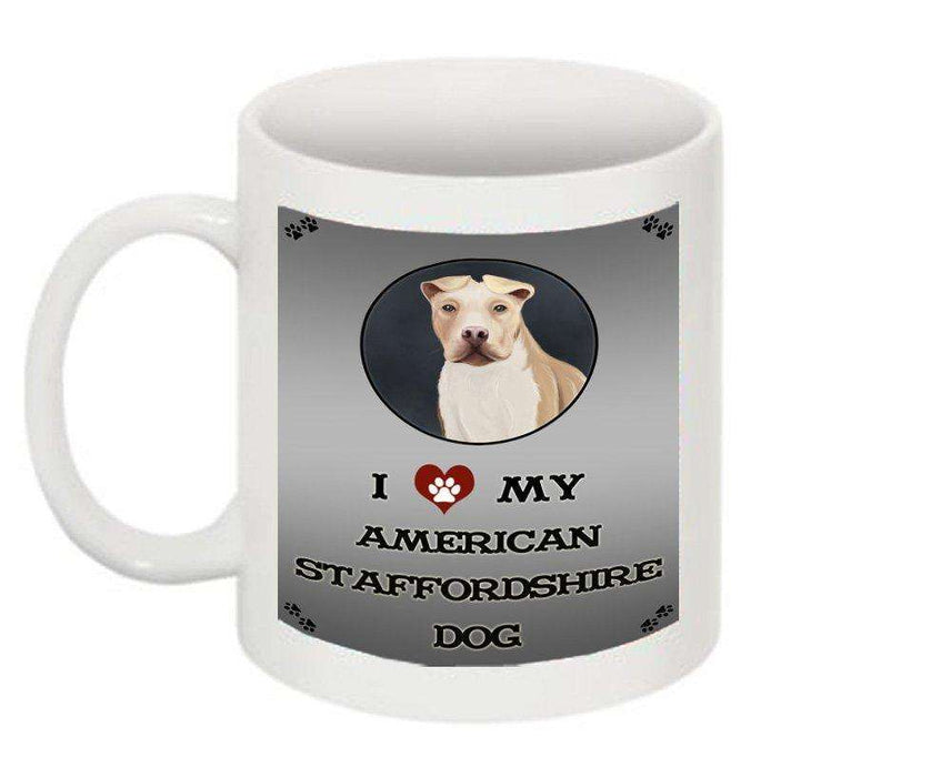 I Love My American Staffordshire Dog Mug