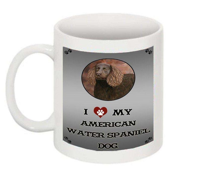 I Love My American Water Spaniel Dog Mug