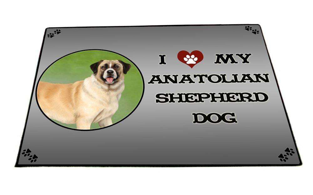 I Love My Anatolian Shepherd Dog Indoor/Outdoor Floormat