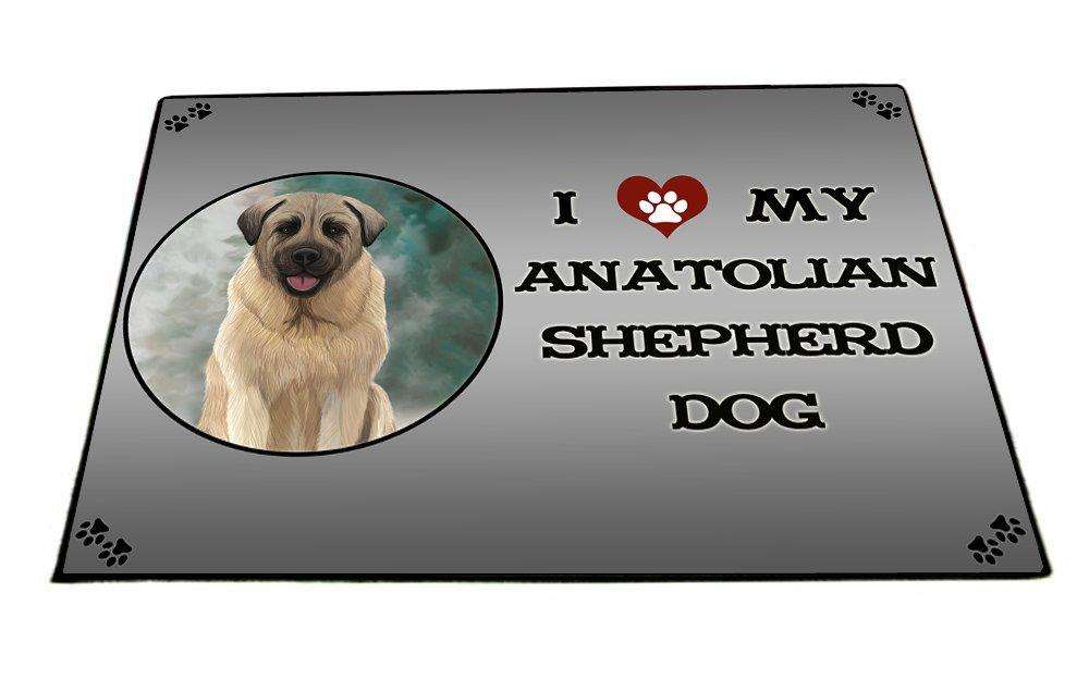I Love My Anatolian Shepherd Dog Indoor/Outdoor Floormat