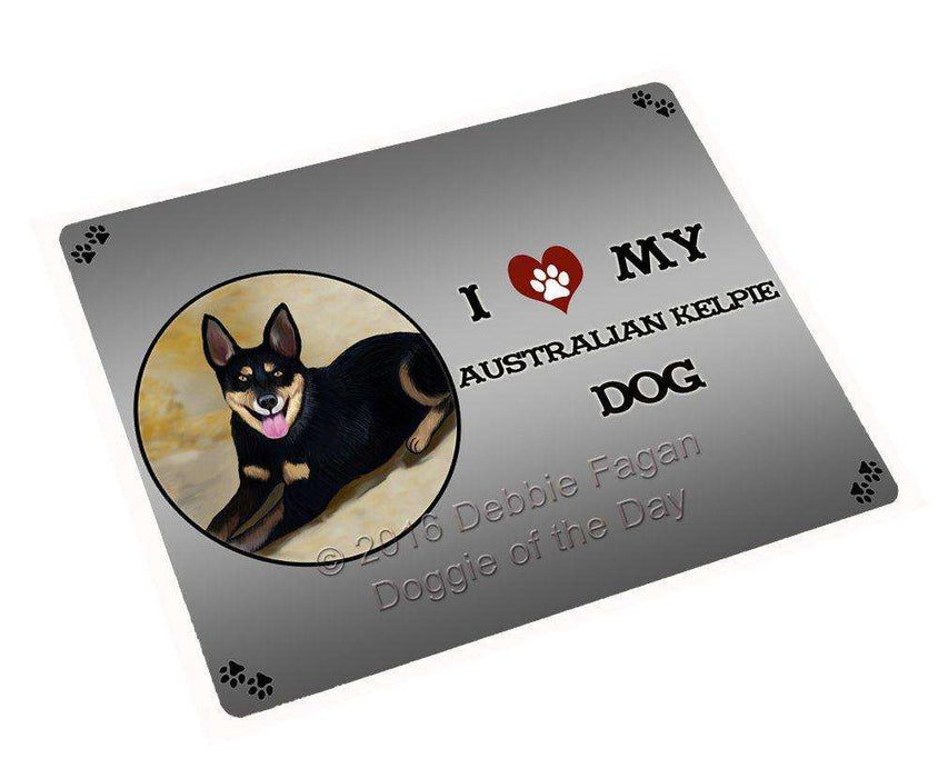 I Love My Australian Kelpie Dog Magnet Mini (3.5" x 2")