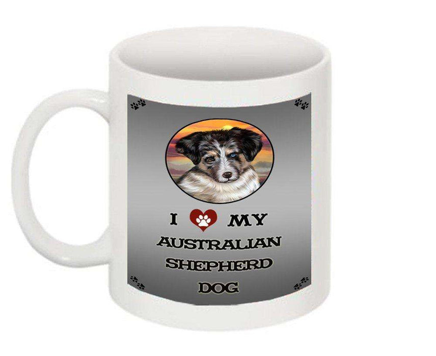 I Love My Australian Shepherd Dog Mug