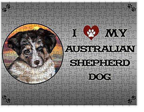 I Love My Australian Shepherd Dog Puzzle