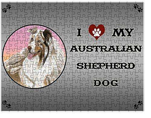 I Love My Australian Shepherd Dog Puzzle