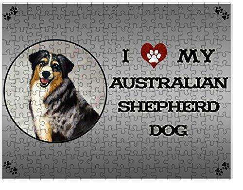 I Love My Australian Shepherd Dog Puzzle