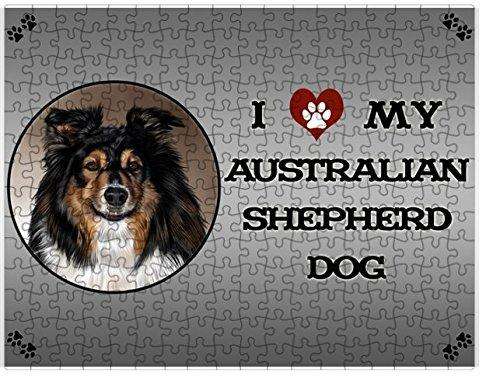 I Love My Australian Shepherd Dog Puzzle