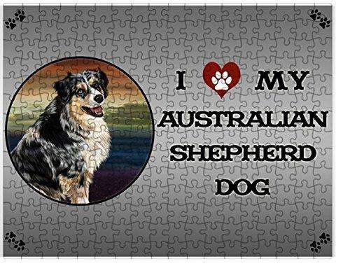 I Love My Australian Shepherd Dog Puzzle