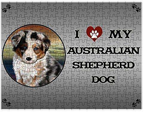 I Love My Australian Shepherd Dog Puzzle