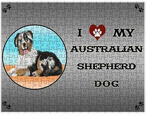 I Love My Australian Shepherd Dog Puzzle