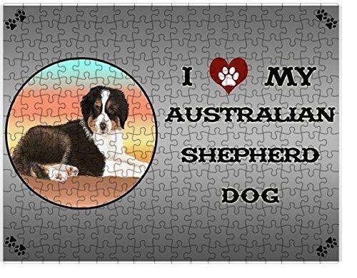 I Love My Australian Shepherd Dog Puzzle