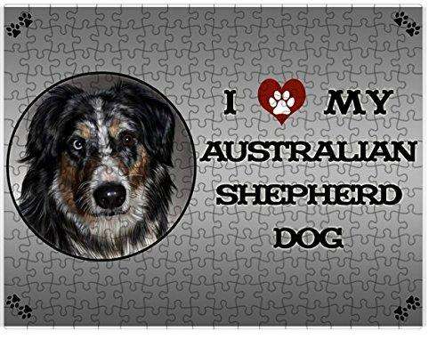 I Love My Australian Shepherd Dog Puzzle