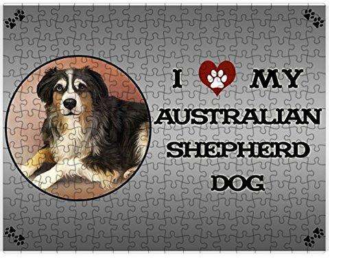 I Love My Australian Shepherd Dog Puzzle