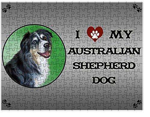 I Love My Australian Shepherd Dog Puzzle