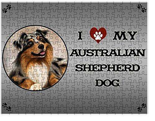 I Love My Australian Shepherd Dog Puzzle