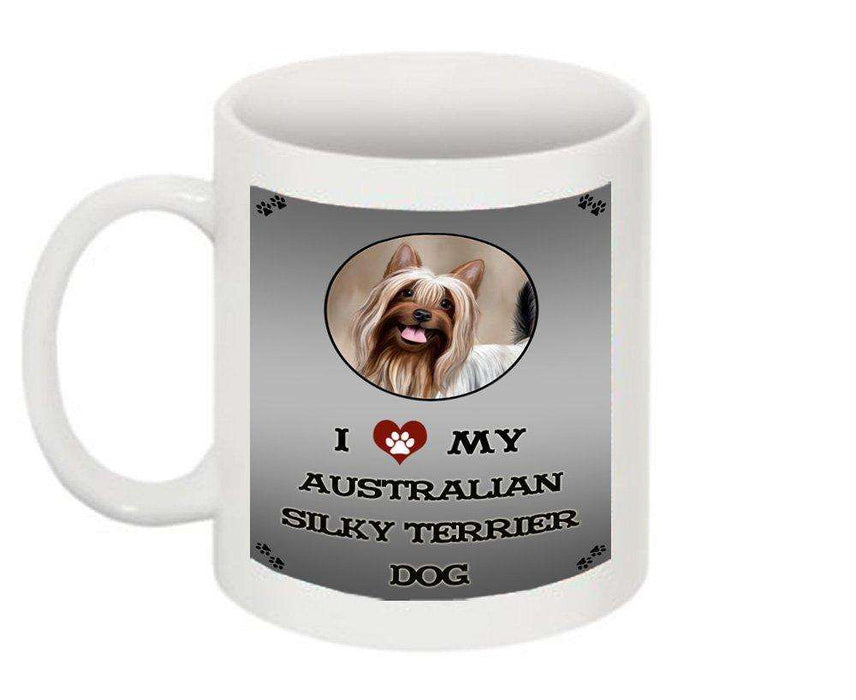 I Love My Australian Silky Terrier Dog Mug