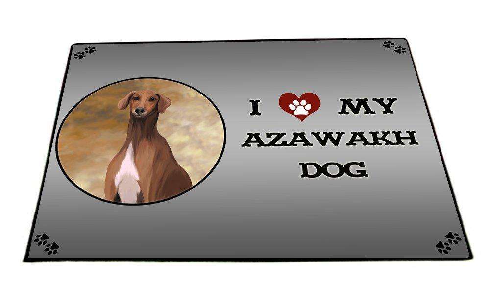 I Love My Azawakh Dog Indoor/Outdoor Floormat