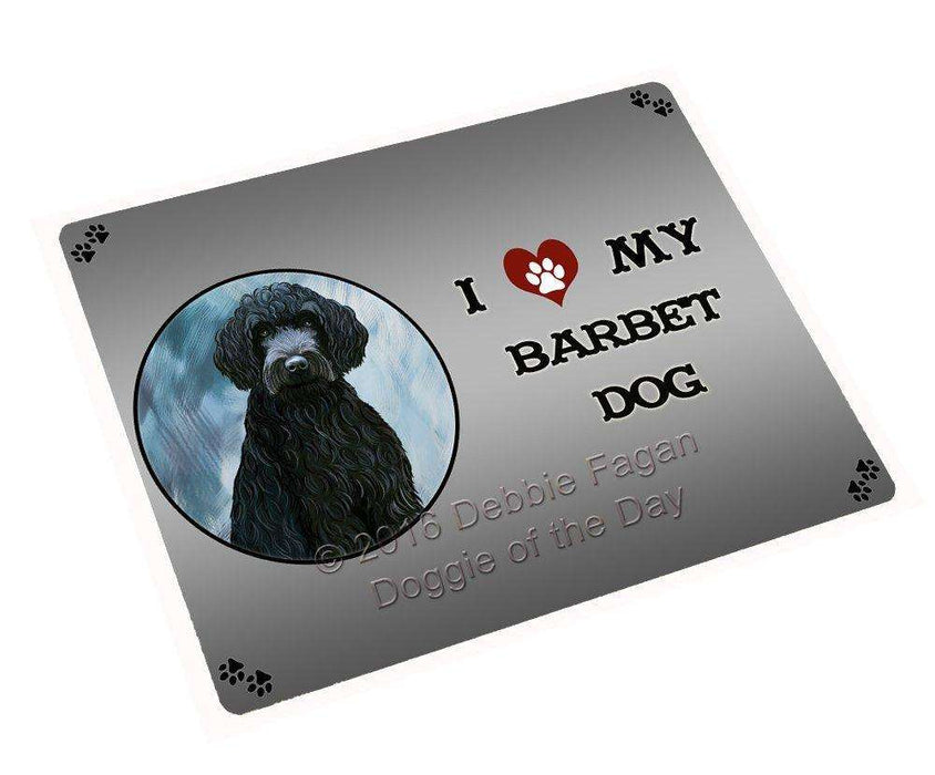 I Love My Barbet Dog Magnet Mini (3.5" x 2")