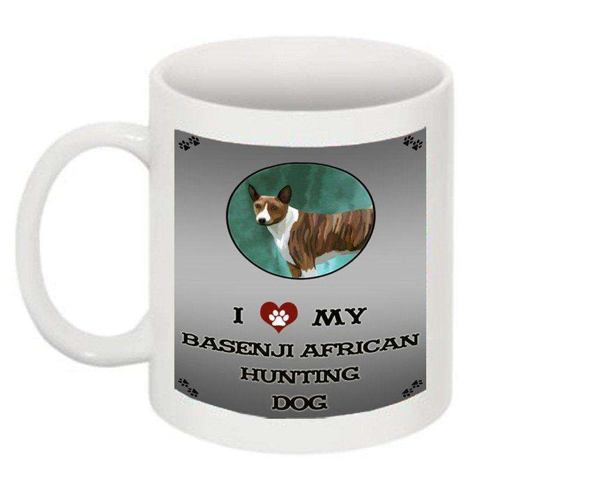 I Love My Basenji African Hunting Dog Mug