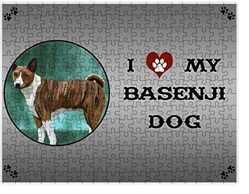I Love My Basenji Dog Puzzle