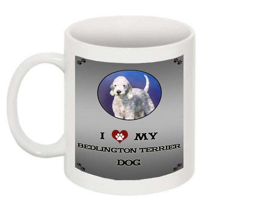 I Love My Bedlington Terrier Dog Mug