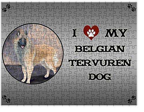 I Love My Belgian Tervuren Dog Puzzle with Photo Tin (300 pc.)