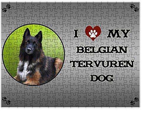 I Love My Belgian Tervuren Dog Puzzle with Photo Tin (300 pc.)
