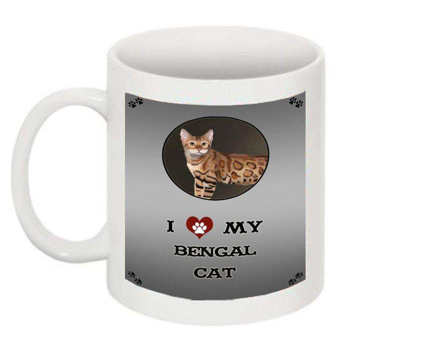 I Love My Bengal Cat Mug