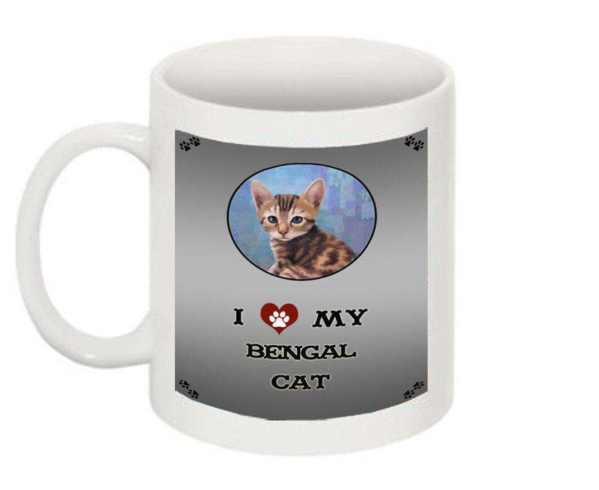I Love My Bengal Cat Mug
