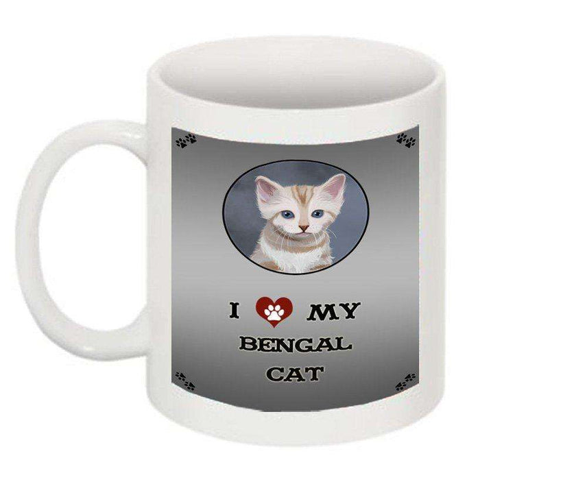 I Love My Bengal Kitten Cat Mug