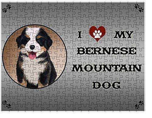 I Love My Bernese Mountain Dog Puzzle