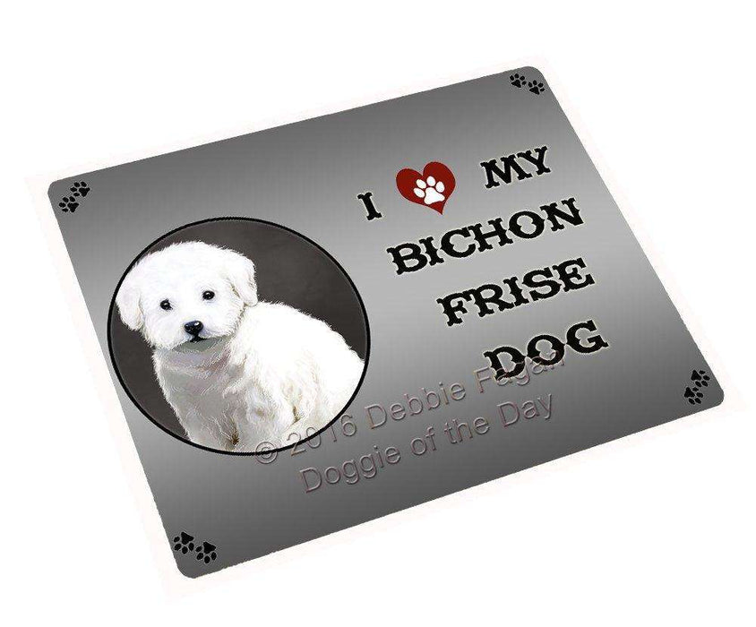 I Love My Bichon Frise Dog Magnet