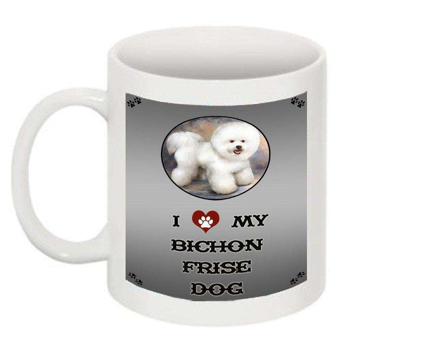 I Love My Bichon Frise Dog Mug