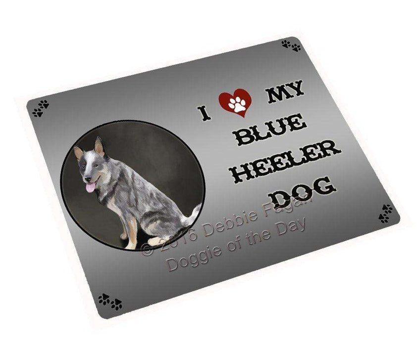 I Love My Blue Heeler Dog Magnet Mini (3.5" x 2")