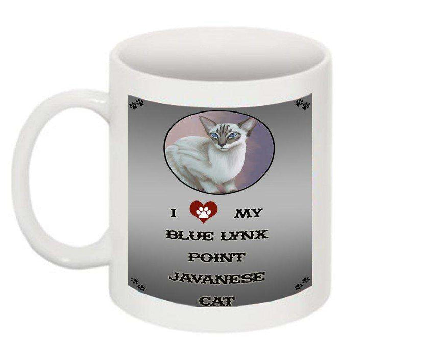 I Love My Blue Lynx Point Javanese Cat Mug