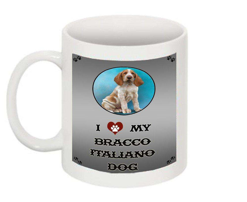 I Love My Bracco Italiano Dog Mug