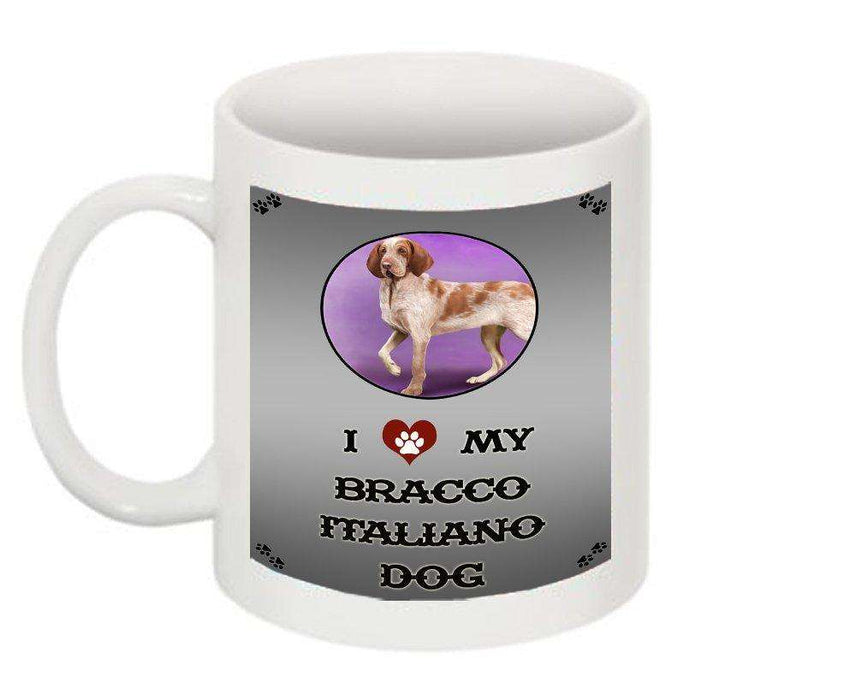 I Love My Bracco Italiano Dog Mug