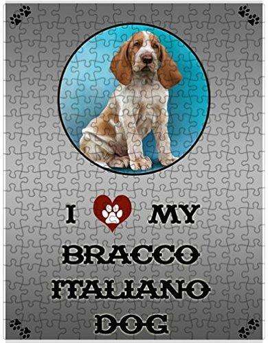 I Love My Bracco Italiano Dog Puzzle with Photo Tin (300 pc.)