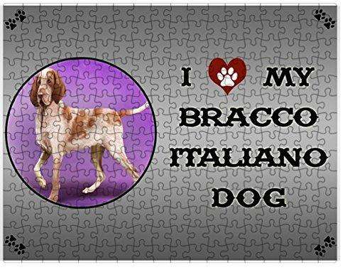 I Love My Bracco Italiano Dog Puzzle with Photo Tin (300 pc.)