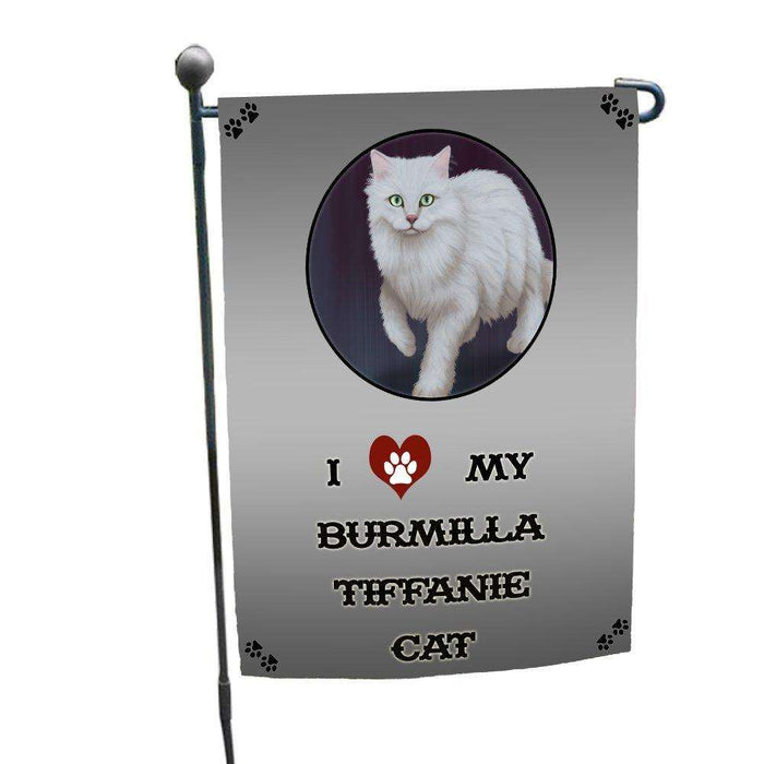 I Love My Burmilla Tiffanie Cat Garden Flag