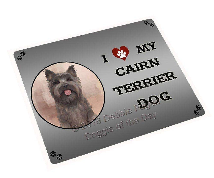 I Love My Cairn Terrier Dog Magnet Mini (3.5" x 2")